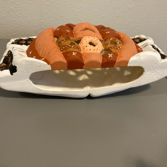 Vintage Ceramic Ghost with Pumpkin - Picture 8 of 11